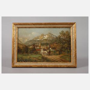 Erich Bahr, Blick auf Berchtesgaden