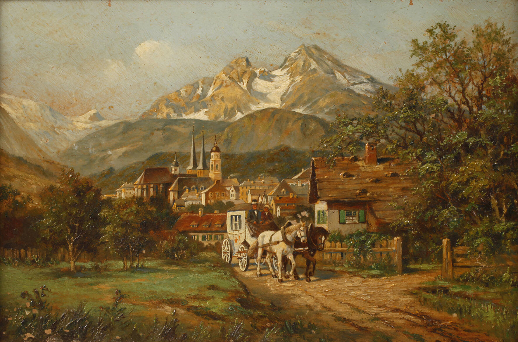 Erich Bahr, Blick auf Berchtesgaden