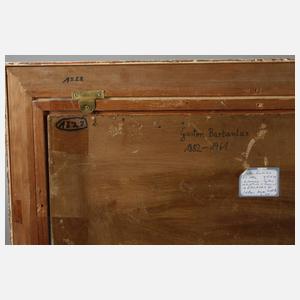 Gaston Barbantan, Brunnen auf dem Dorfplatz