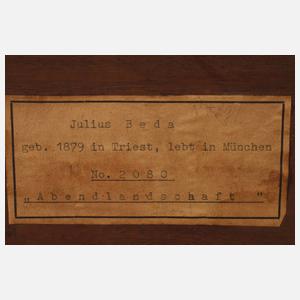 Giulio Beda, "Abendlandschaft"