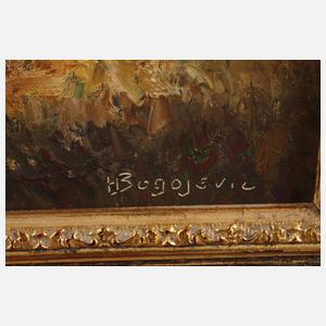 H. Bogojevic, "Kühe im Chiemgau"