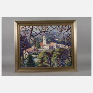 Henri Bonin-Pissarro, Dorf in den Bergen