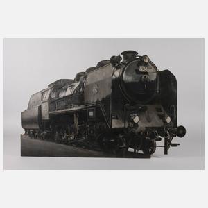 Hugo von Eicken, attr., Lokomotivdarstellung