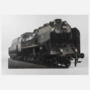 Hugo von Eicken, attr., Lokomotivdarstellung