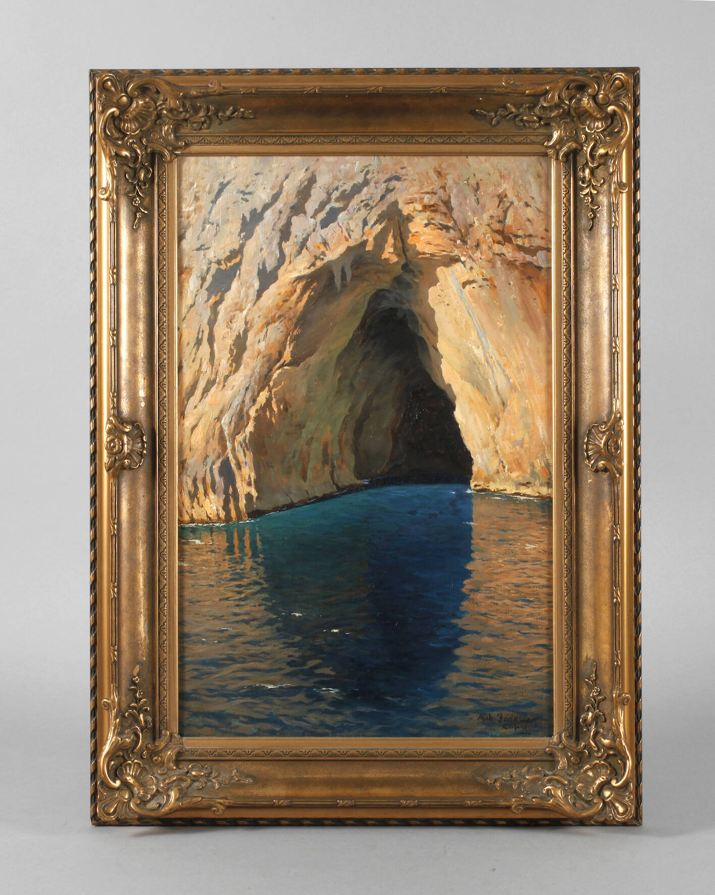Michele Federico, "Grotta dei Marinai" auf Capri