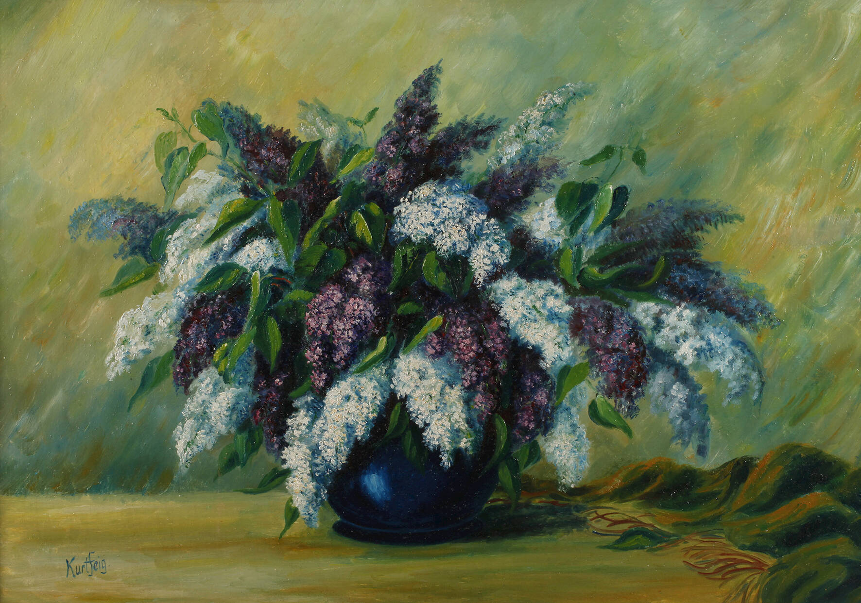 Kurt Feig, Fliederstillleben