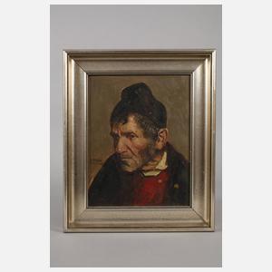 Adolf Frey-Moock, Männerportrait