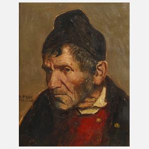 Adolf Frey-Moock, Männerportrait