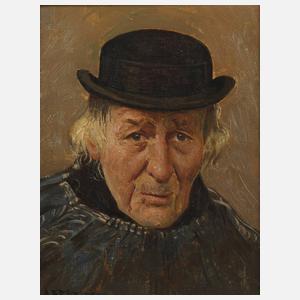 Adolf Frey-Moock, Frauenportrait