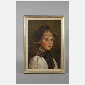 Fritz, Mädchen in Tracht