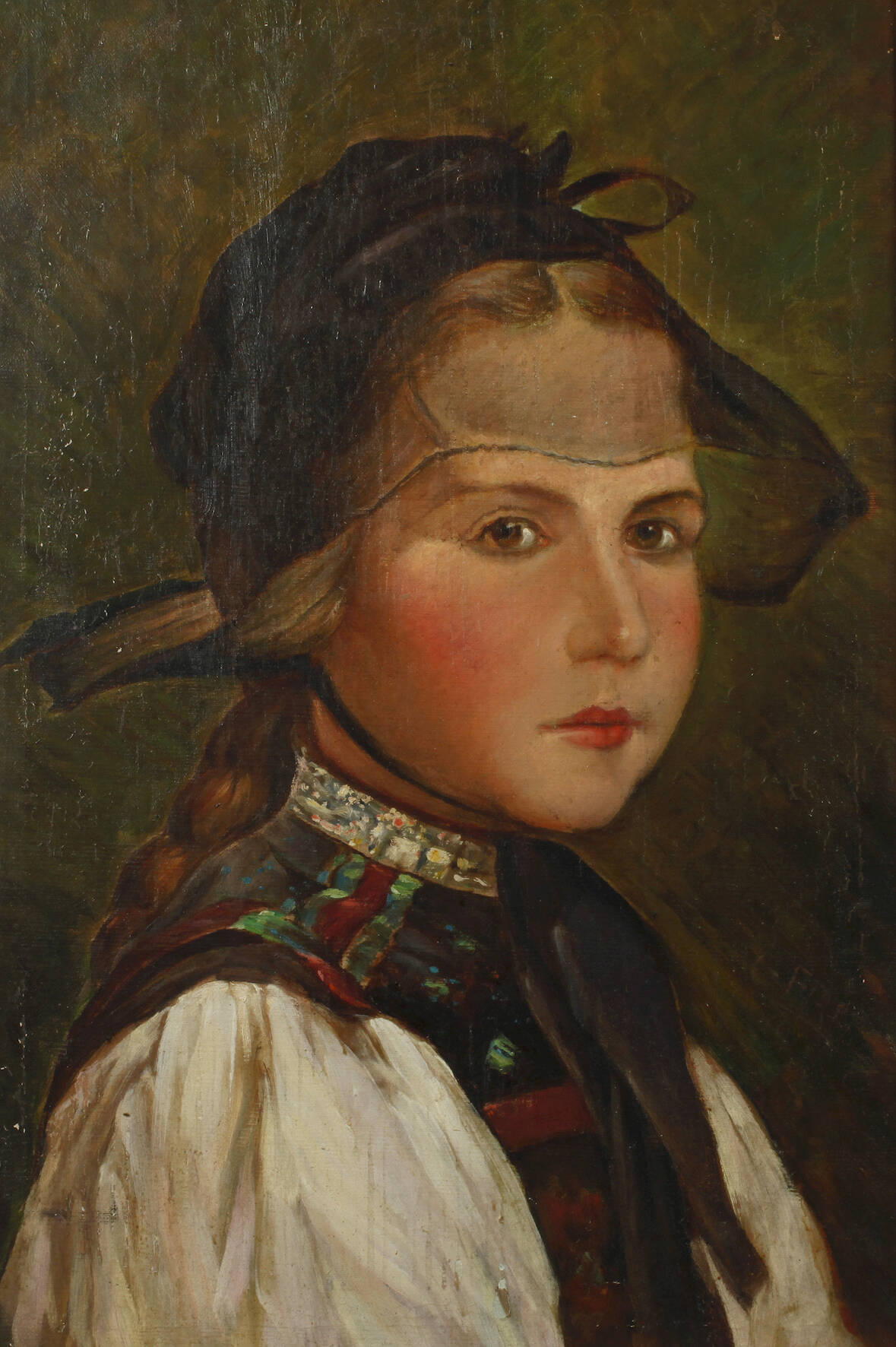 Fritz, Mädchen in Tracht