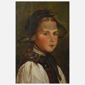 Fritz, Mädchen in Tracht