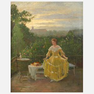 Prof. Otto Fröhlich, attr., "Die Anprobe"