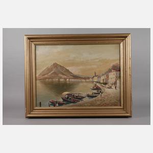 Vincenzo Funiciello, Am Luganer See