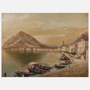 Vincenzo Funiciello, Am Luganer See