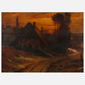 Hermann Garling, Dorflandschaft