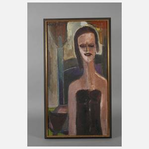 Fritz Grotzky, "Mädchenbildnis"