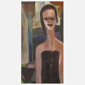 Fritz Grotzky, "Mädchenbildnis"