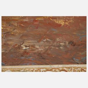 Ludwig Gschosmann, Bei der Parforcejagd