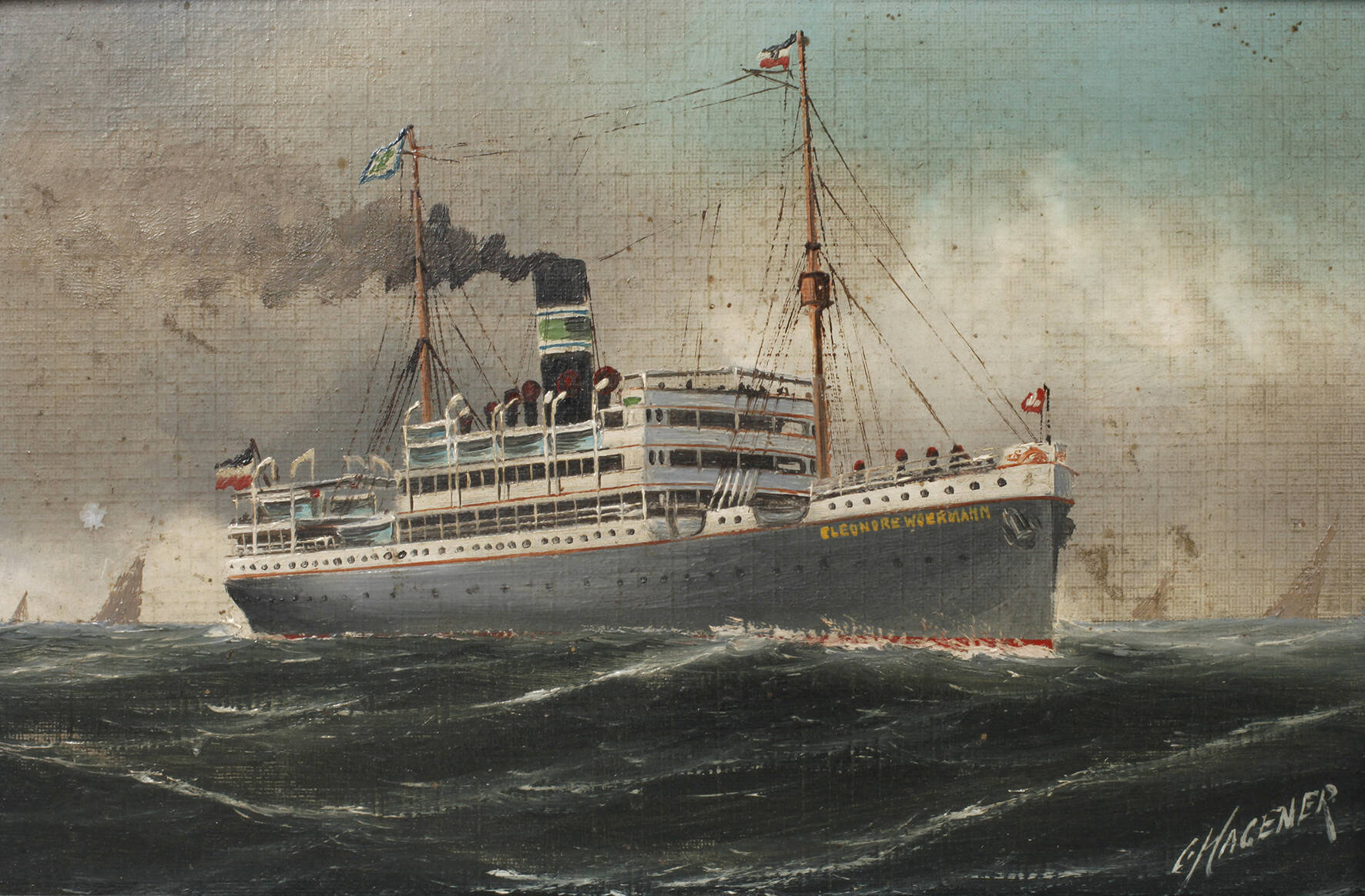 C. Hagener, Schiffsbild