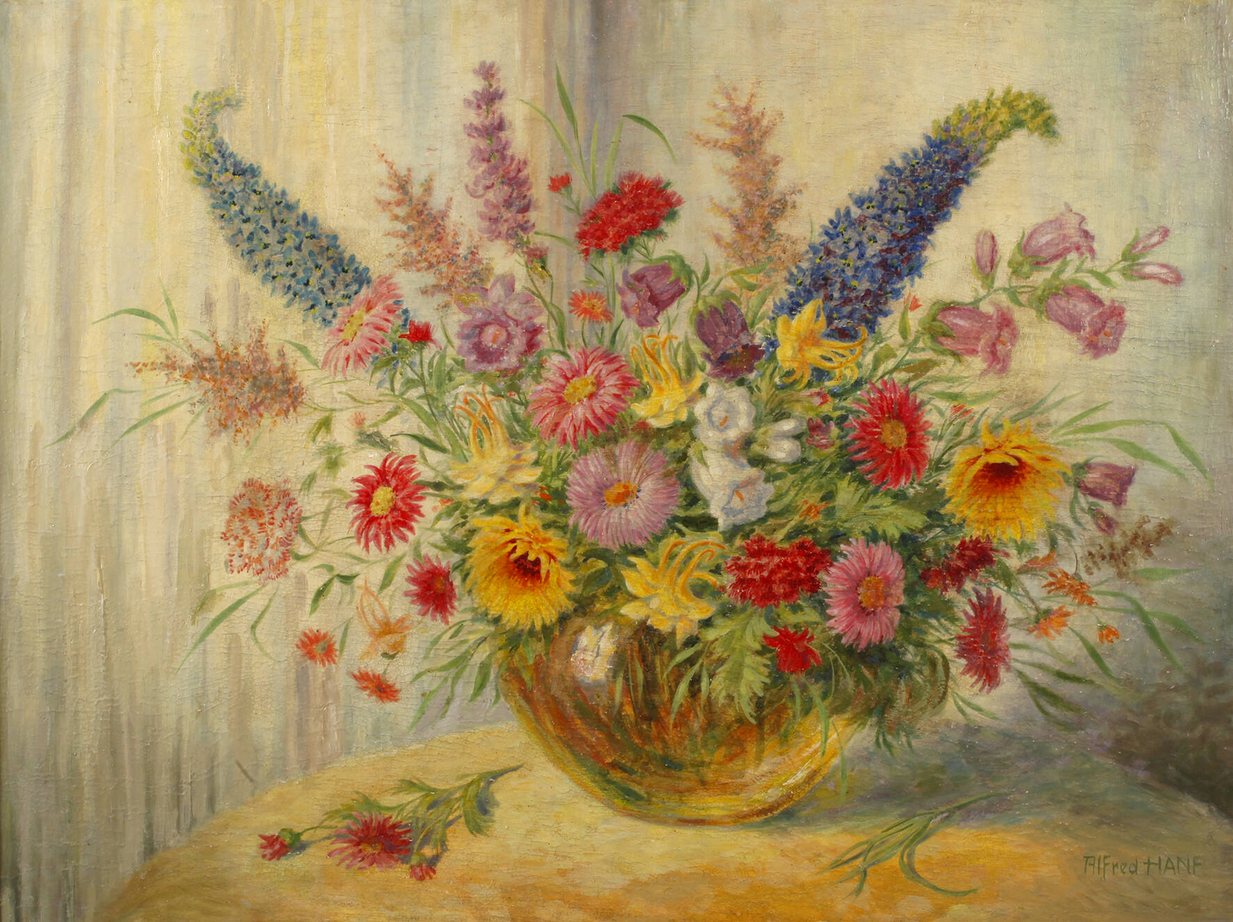 Alfred Hanf, Blumen
