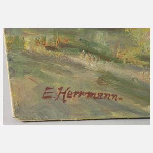 E. Herrmann, Sommer am See