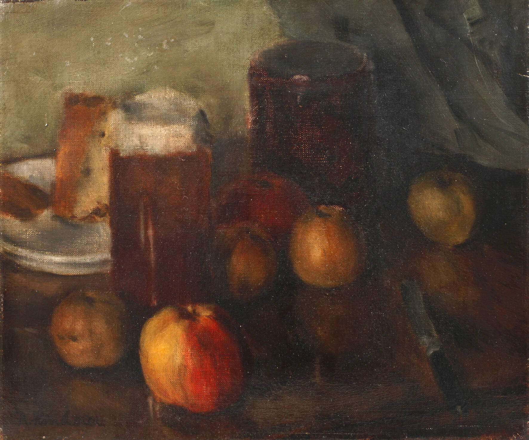 Prof. Rudolf Hinderer, "Fruchtstück"