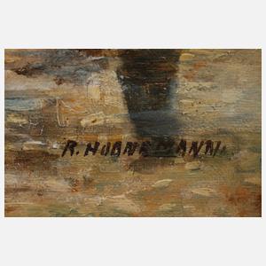 Rein Hornemann, attr., Fischer am Strand