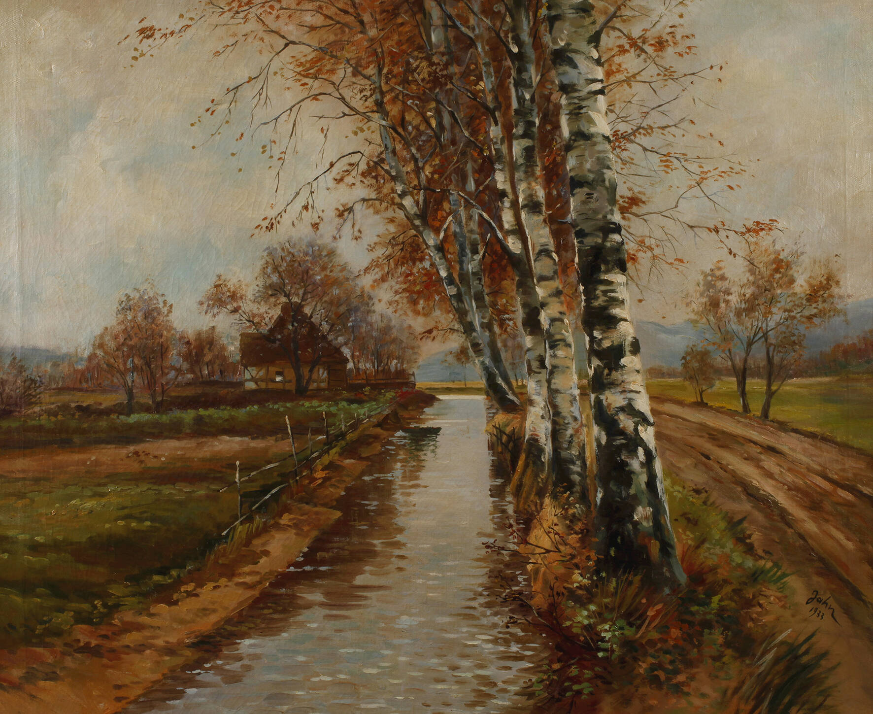Jahn, Herbst am Kanal