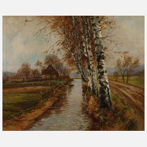 Jahn, Herbst am Kanal