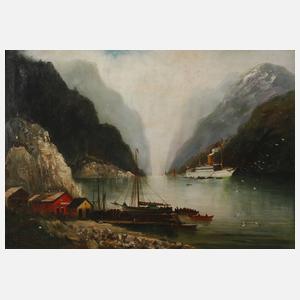 Prof. Alfred Jensen, Fjordlandschaft