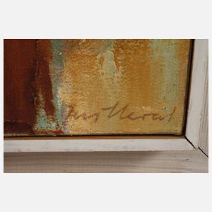 Max Juillerat, attr., Modernes Blumenstillleben