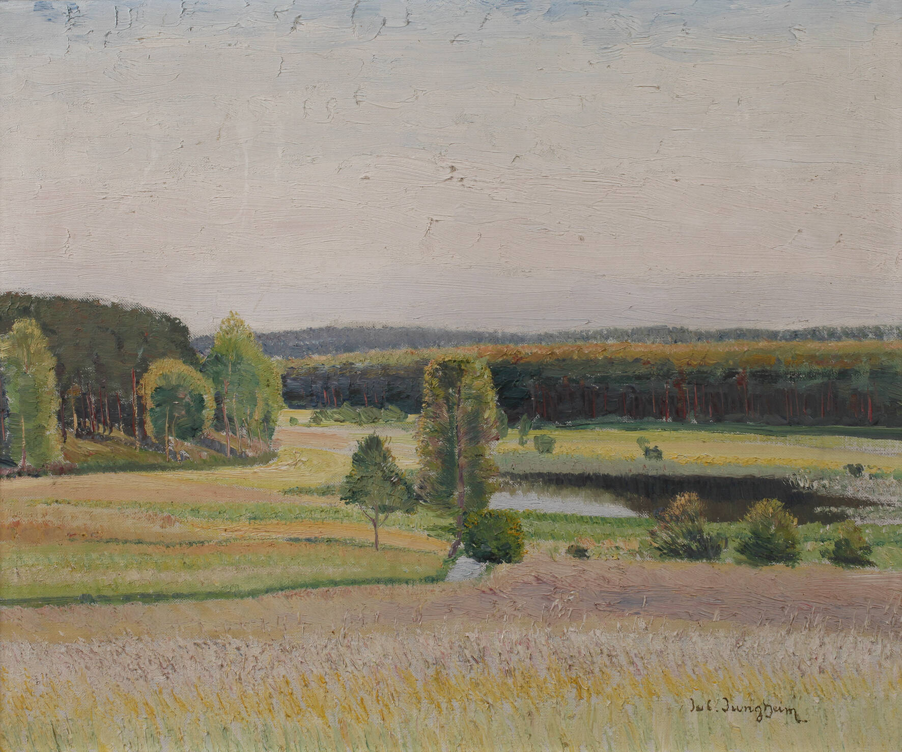 Julius Jungheim, Sommerlandschaft
