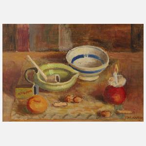 J. Kaufmann, Stillleben mit Kerze