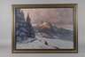 Alexander Kircher, Winterliche Alpenlandschaft