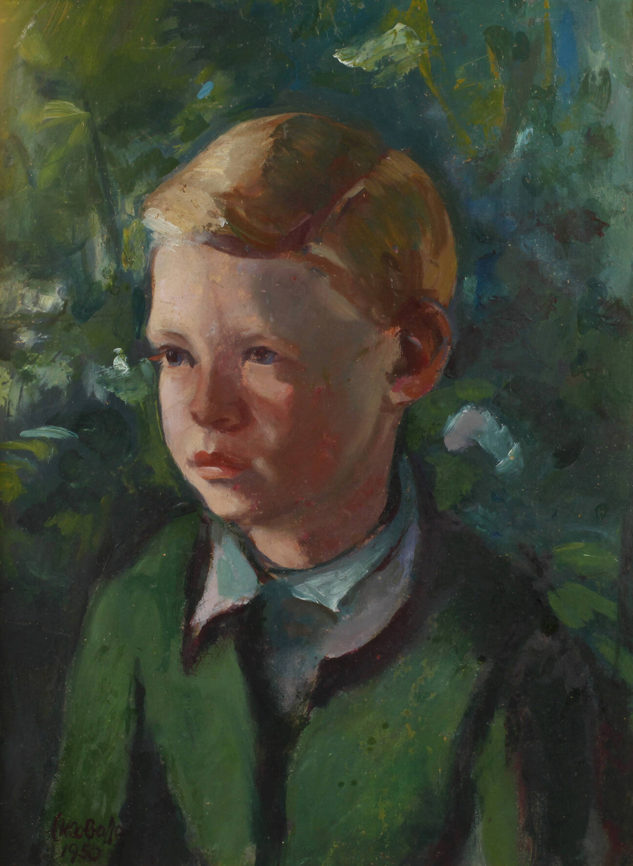 Erwin, Klobassa, Jungenportrait