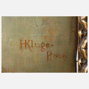 H. Kluge, Mädchenportrait