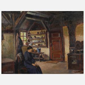 R. Kraushaar, In der Bauernstube