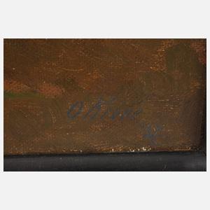 Otto Krone, Kiefern im Abendlicht