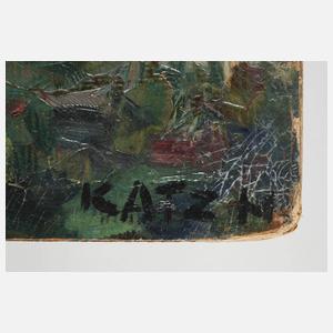 H. Katz, Blick auf einem Bauernhof