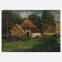 H. Katz, Blick auf einem Bauernhof111