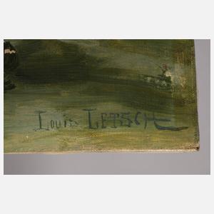 Louis Letsch, Ginsterstrauß in Vase