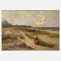 Otto Leu, Lesende am Strand111