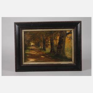 Emmy Lischke, Weg unter Bäumen