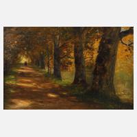 Emmy Lischke, Weg unter Bäumen111