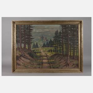 Curt Martin, Schloss Schwarzburg in Thüringen