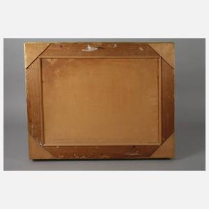 Otto Matthaei, attr., Feld am Dorfrand