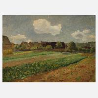 Otto Matthaei, attr., Feld am Dorfrand111