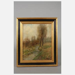 Prof. Max Merker, Am Bachlauf