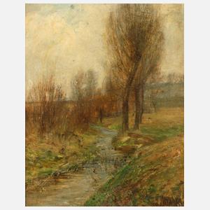 Prof. Max Merker, Am Bachlauf